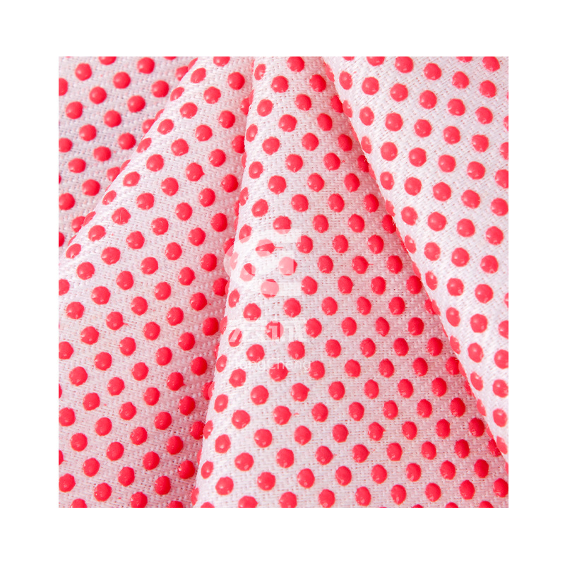 Picture of pvc red polka dot non-slip gloves fabric sofa mattress home dispensing tape car seat cushion anti-slip fabric