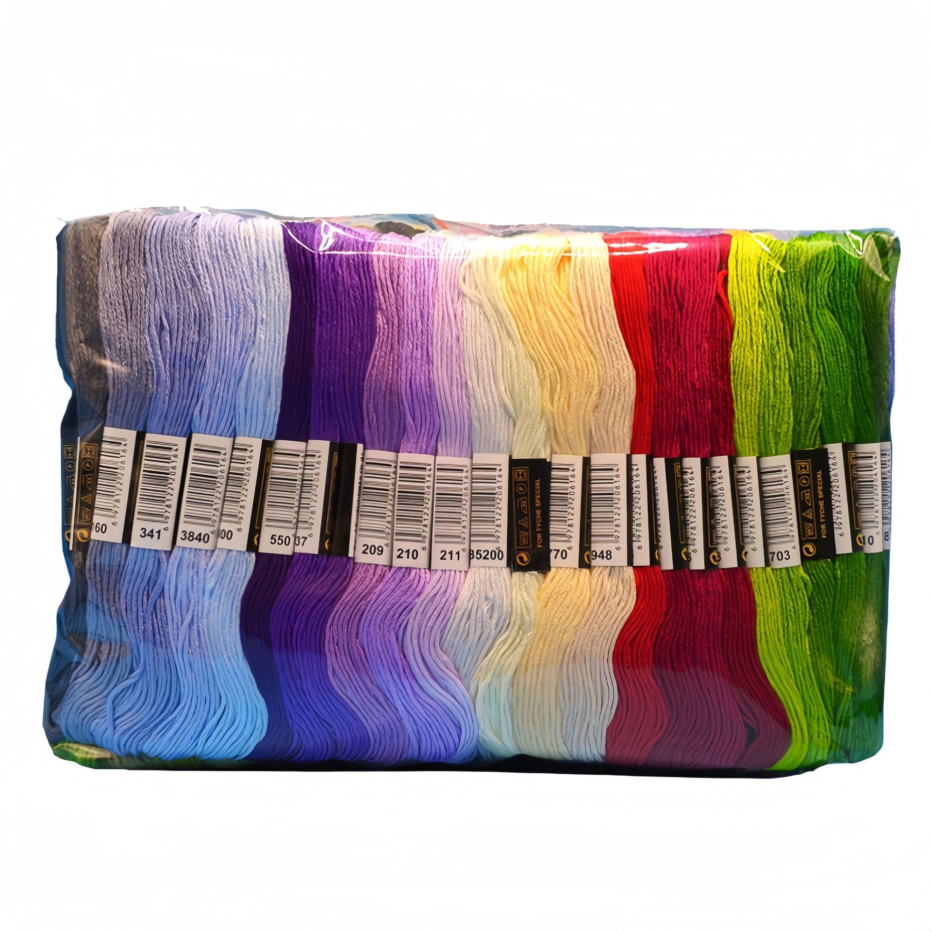 Picture of 200 color 100 color 50 color cross embroidery thread embroidery thread 6 strands 8 meter branch diy embroidery tool material suit batch