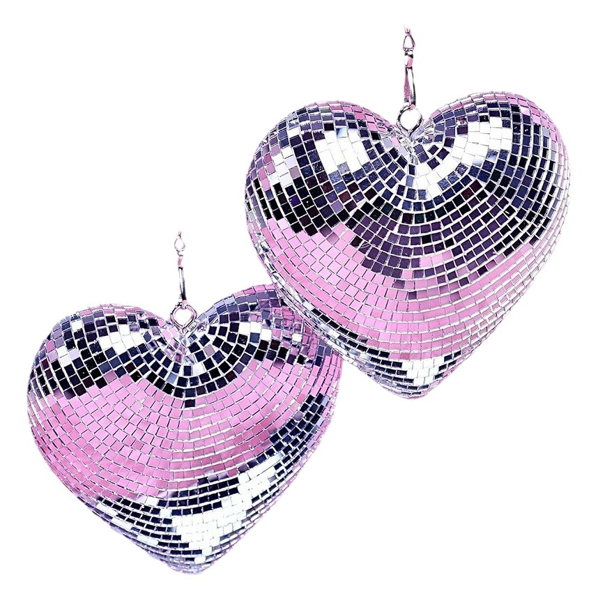Chain love Disco ball Disco love glass decorations party reflective atmosphere products Christmas