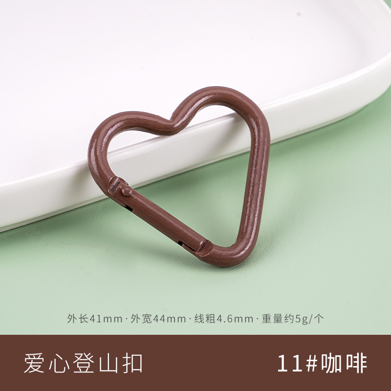 Picture of Factory wholesale color paint gourd-shaped carabiner aluminum alloy jewelry accessories water bottle key creative quick-hanging buckle