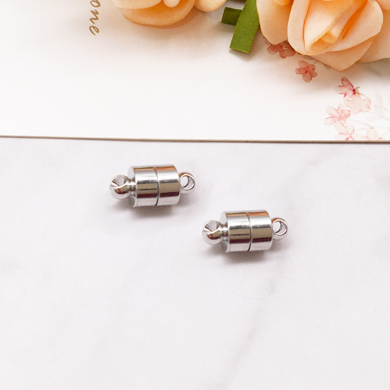 Picture of 1 magnet buckle strong fashion love spherical cylindrical diy jewelry accessories couple necklace bracelet pendant