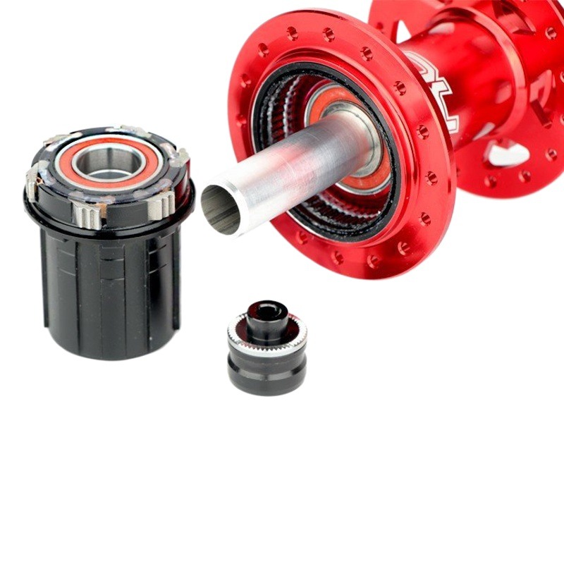 HASSNS PRO 4 120 ring 4 peilin 6 claw 3 tooth mountain flower drum 28 32 36 hole HG quick release interchangeable barrel shaft