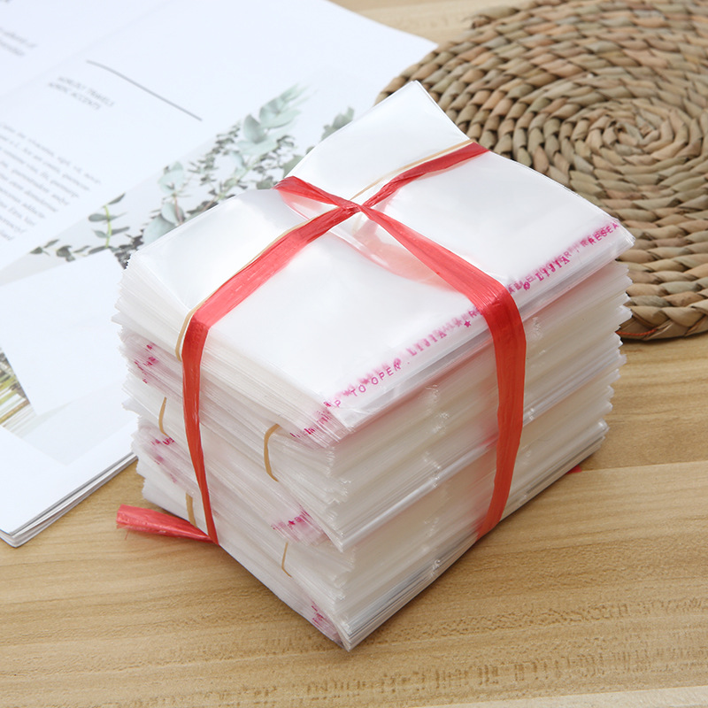 Three-in-one transparent packaging bags jewelry packaging bags daily packaging bags diy manufacturers direct supply packaging bags