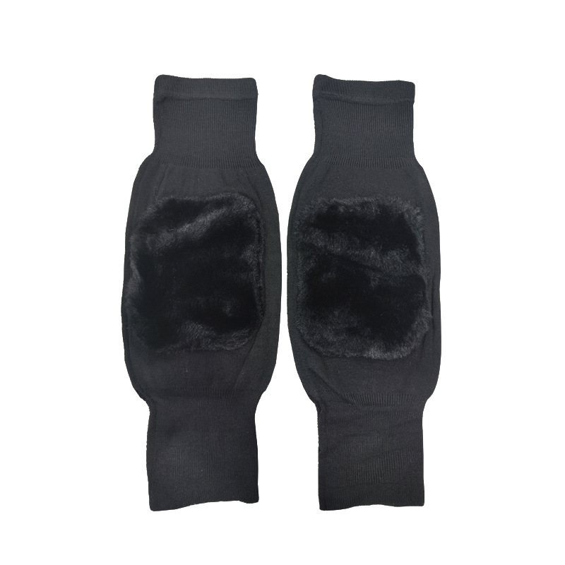 Picture of Autumn and winter cashmere leggings kneecap cover for the elderly thickened fleece-lined men and women old cold leg kneecap warm cold-proof