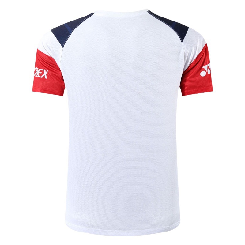 2023 Spring New Men's Badminton Clothing yy Women's Short-sleeved Top Breathable Quick-drying Comfortable T-shirt Competition Sports