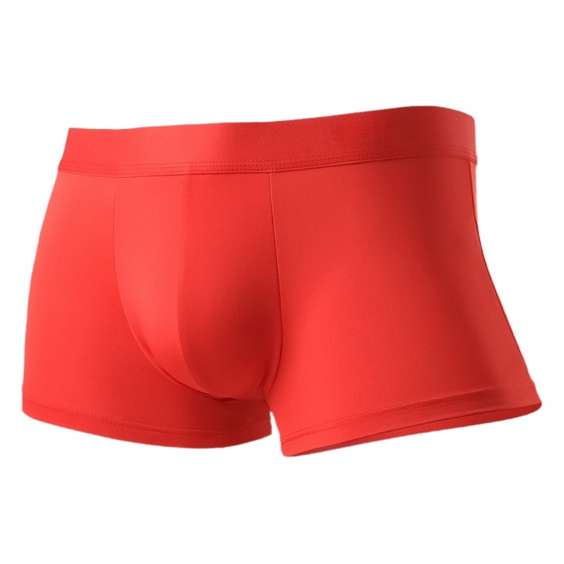 Men's Benmingnian Underwear Trendy Big Red Boxers Wedding Gift Happy Festive Underwear Good Luck Boxers