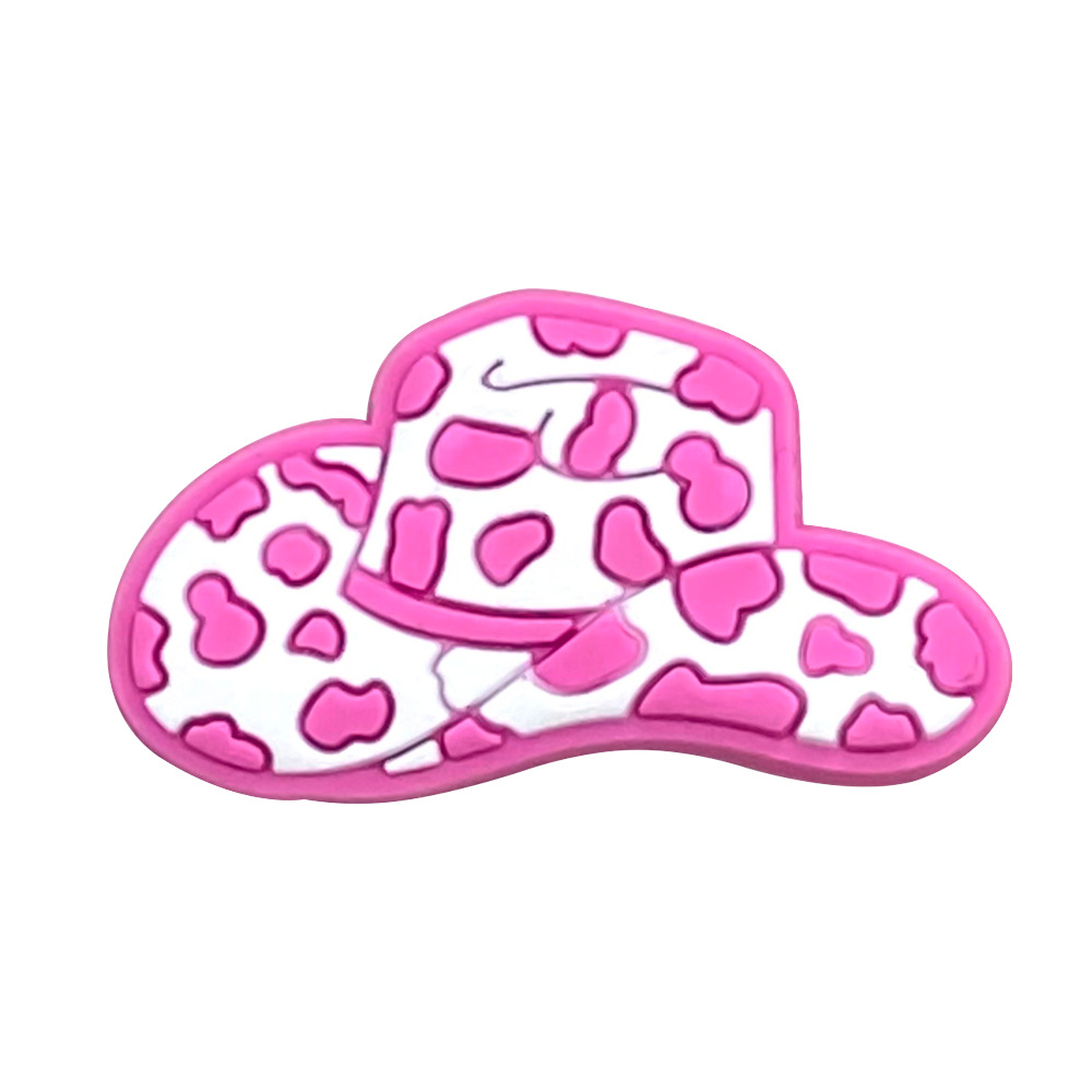 Picture of cartoon cow series hole shoes shoes flower accessories hole shoes diy accessories pvc plastic drop shoe buckle