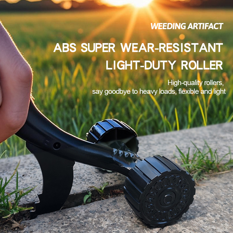 Picture of Cross-Border Roller Weeder for Home Gardening, Manual Soil Loosening and Weeding Tool Without Bending, Weed Removal Tool Set for Agricultural Use