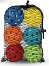 Picture of Factory Direct Sales in stock pick ball 40 hole ball hole ball pickleballs74mm rotational plastic injection luminous ball