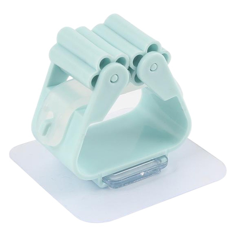 Mop hook hanger non-perforated wall hanging wall toilet mop clip artifact strong fixed buckle wholesale