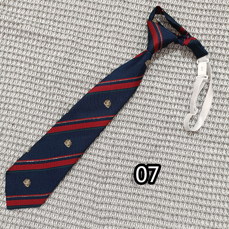 Picture of Tokyo Japanese JK Tie-Free Female Student Male Matching Shirt Uniform Red Stripe Performance Photography H Brand Tide