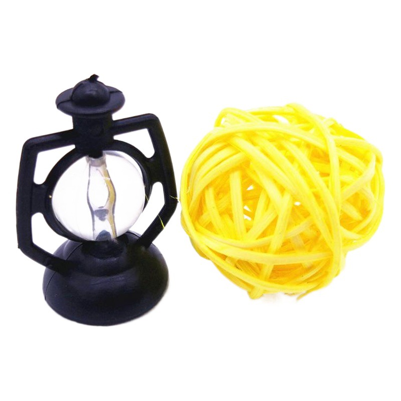 Christmas Decorations Simulated Small Oil Lamp Wholesale Mini Decoration Retro Christmas Gift Ornaments Simulated Retro