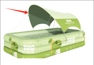 Picture of Inflatable Pool Swimming Pool Children's Inflatable Pool Home Outdoor Large Family Pool Thickened Baby Paddling Pool