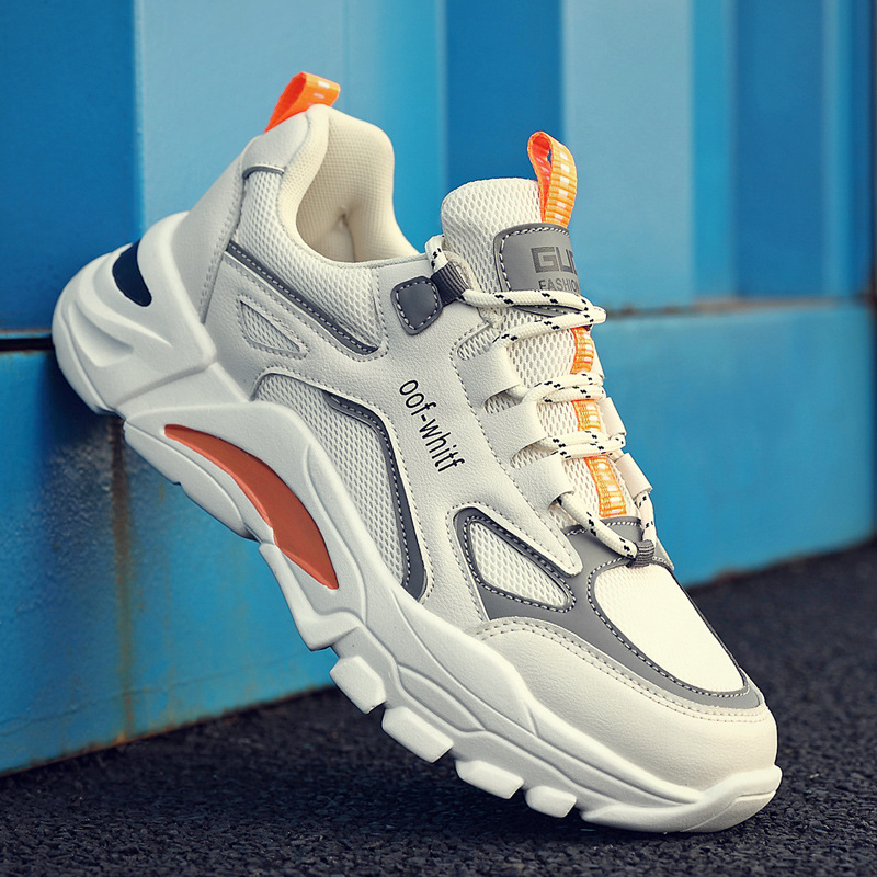2024 TikTok Explosions Men's Shoes Summer Junior High School Students Running Shoes Mesh Breathable Casual sneaker Men