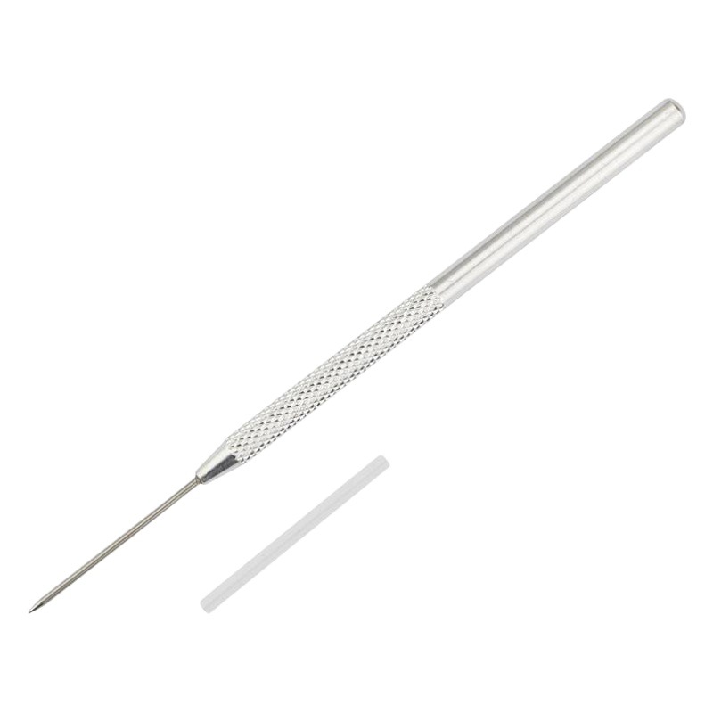 Soft Pottery Clay Aluminum Bar Needle Hole Puncher Soft Pottery Tools Sculpture Tools Ceramic Tools Details Needle Clay