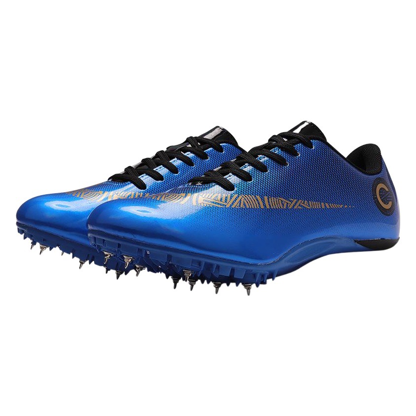 Nail shoes track and field sprint male student female sports competition running long jump middle and long distance running nail shoes sports shoes Mandarin duck