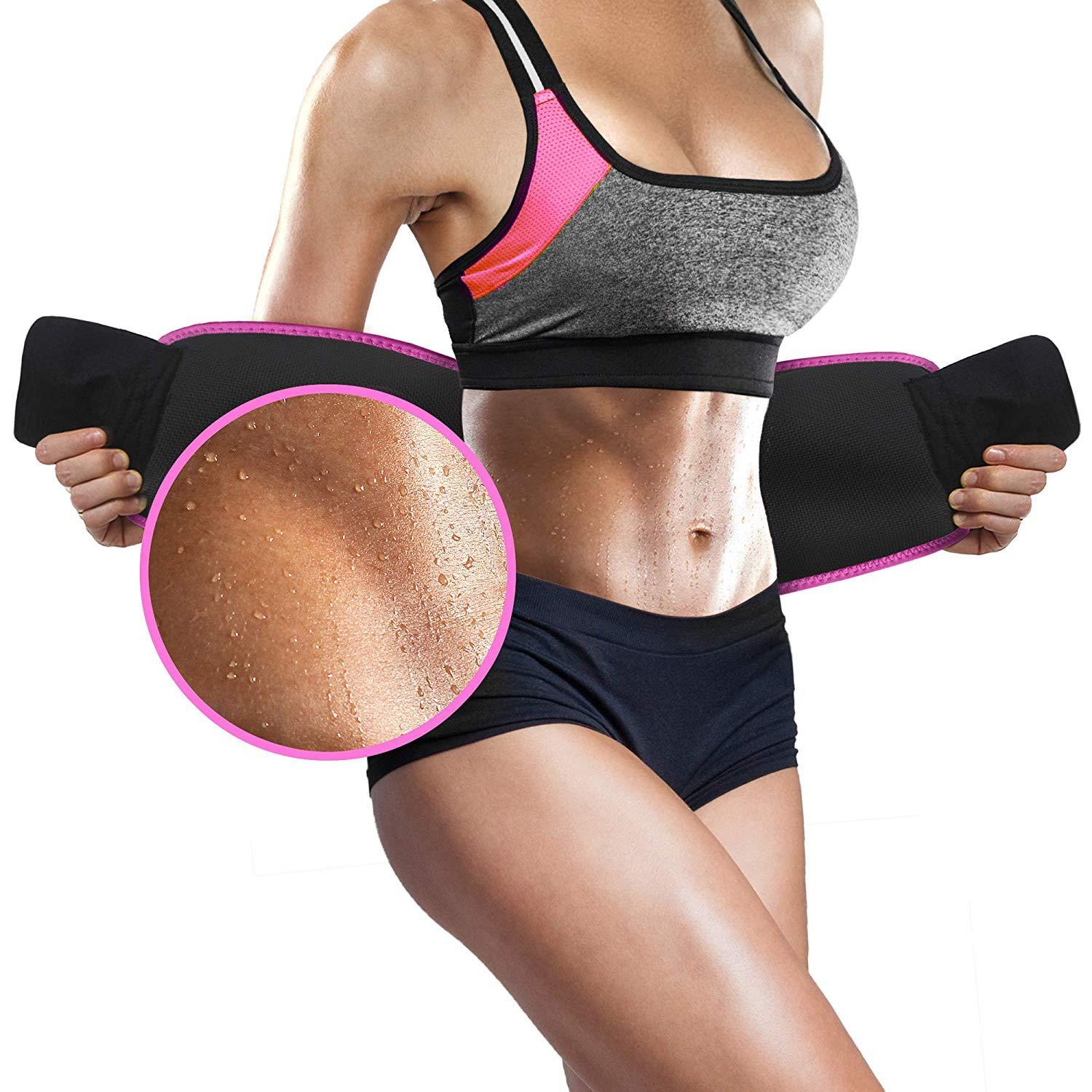 Women Waist Cincher Belt Waist Body Shaper Trainer Sauna Belt Abdomen Firming Support
