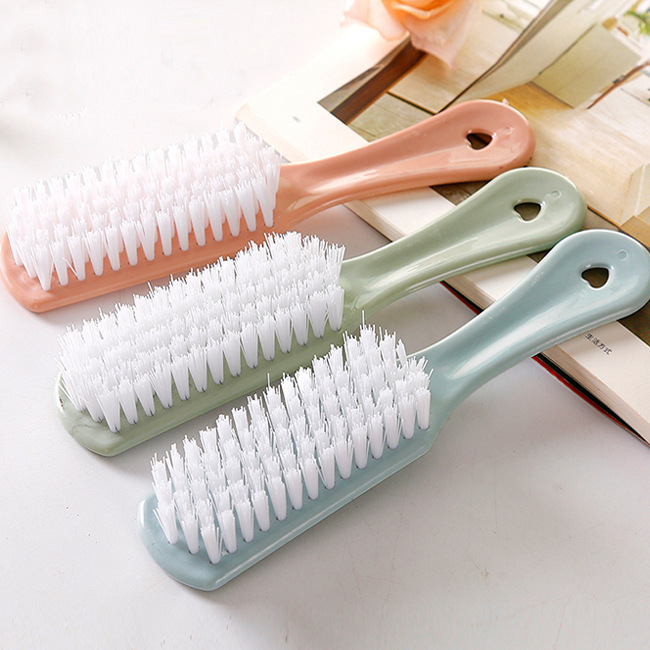 Shoe Washing Brush Plastic Brush Soft Wool Shoe Wiping Small Shoe Brush Bathroom Floor Brush Cleaning Clothes Brush Collar Laundry Brush