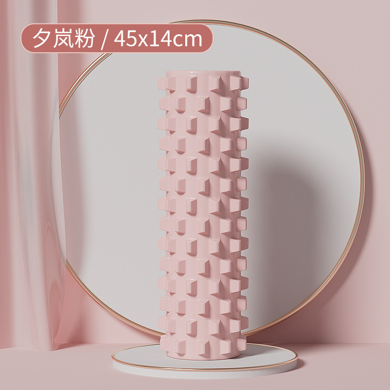 Picture of SanFan Solid Foam Shaft Muscle Relaxation Massage Roller Professional Fitness Yoga Column Auxiliary Equipment Mace
