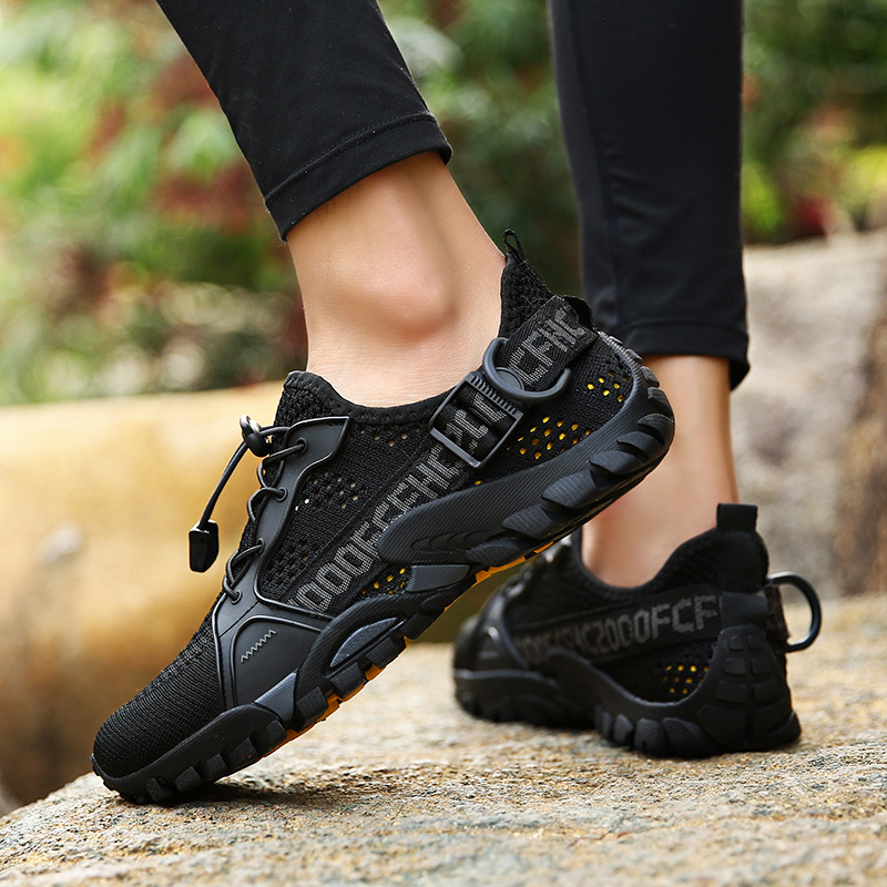 New summer cross-border plus size hollow wading upstream shoes outdoor couple hiking shoes running casual sneaker