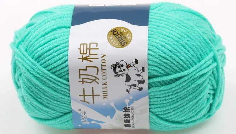 Picture of Tufted wool five-strand milk cotton wool crochet handmade DIY doll woven cushion hook shoe thread manufacturers wholesale