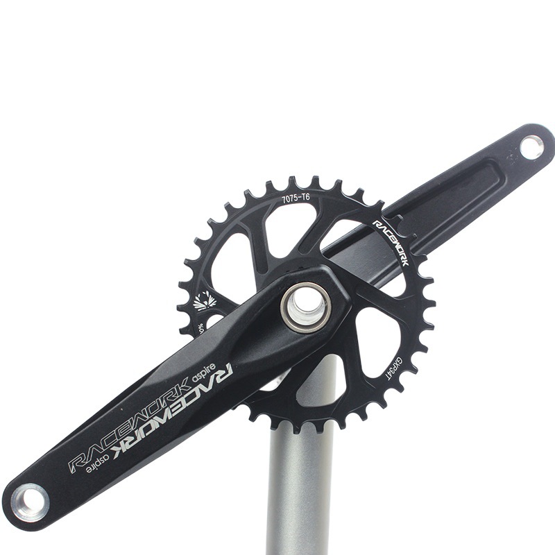 Racework Mountain Bike Chainring Bicycle Gxp Crank Single Chainring Xx1 Aluminum Alloy Hollow Integrated Chainring Aluminum