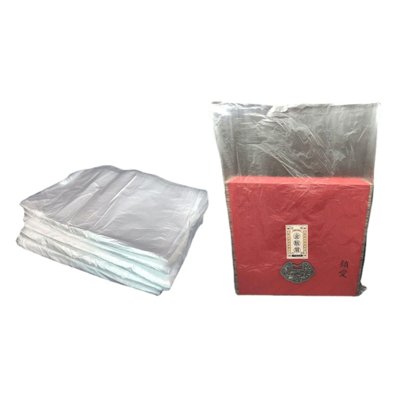 Po Flat Flap Pocket Pants Plastic Film Bag Moisture-Proof Packaging Bag Inner Film Fruit Packaging High-Pressure Film Bag Flat Flap Pocket Pants