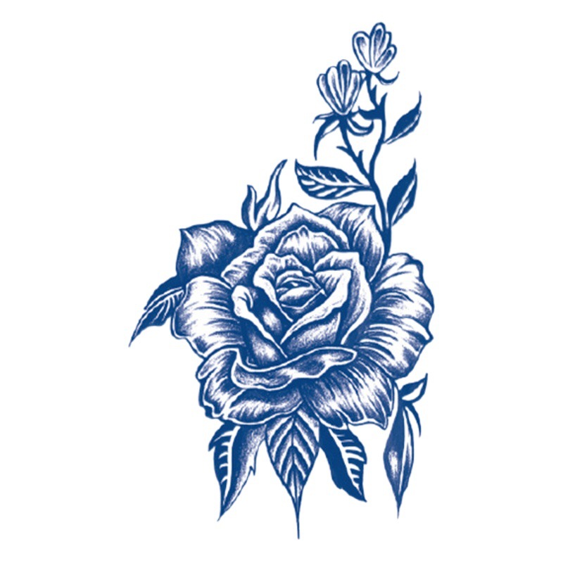 Spot juice tattoo tattoo stickers herbal semi-permanent flower arm tattoo simulation temporary tattoo