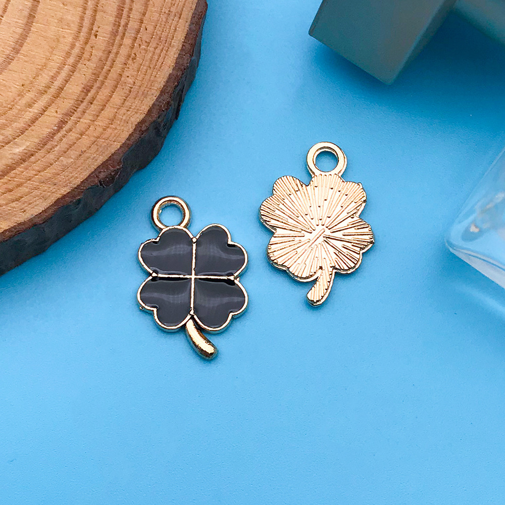 Picture of Mix 30 Color Cartoon Creative Drop Oil Jewelry Zinc Alloy Pendant DIY Earrings Necklace Pendant Jewelry Accessories