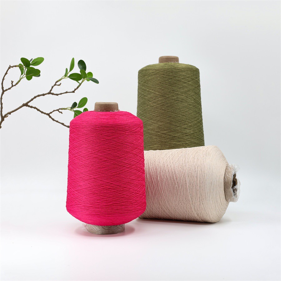24 Pieces of Matte Double-Curved 24S/2 Ice Linen 63% Viscose 37% Nylon Knot-Free Hair Order Quality