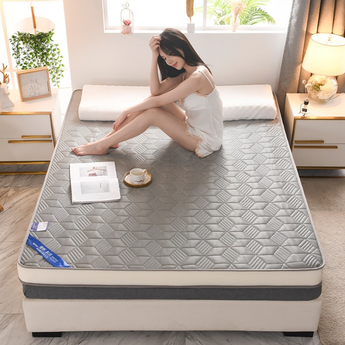 Picture of Natural Latex Mattress Rental Cushion Hotel Student Mattress Dormitory Single Double Household Tatami Mat Wholesale