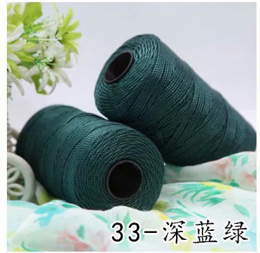 Picture of Three strands of nylon thread twine hook wire knitting hook hat shoes line car seat ice silk wool manufacturers wholesale