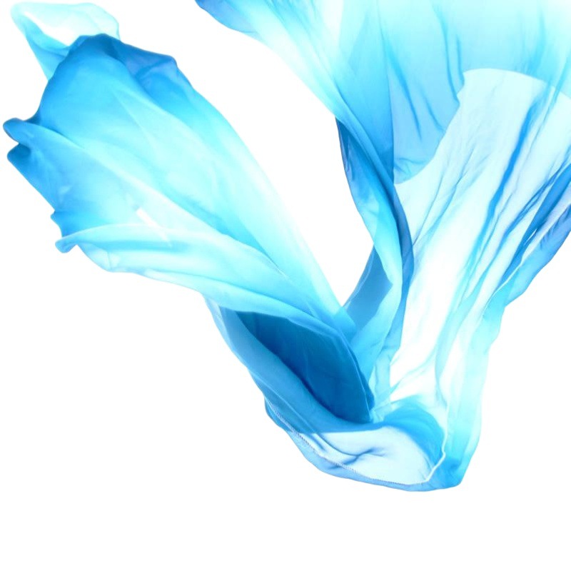250x 120cm imitation silk hand gauze belly dance clothing table performance clothing oriental dance opening dance hand gauze