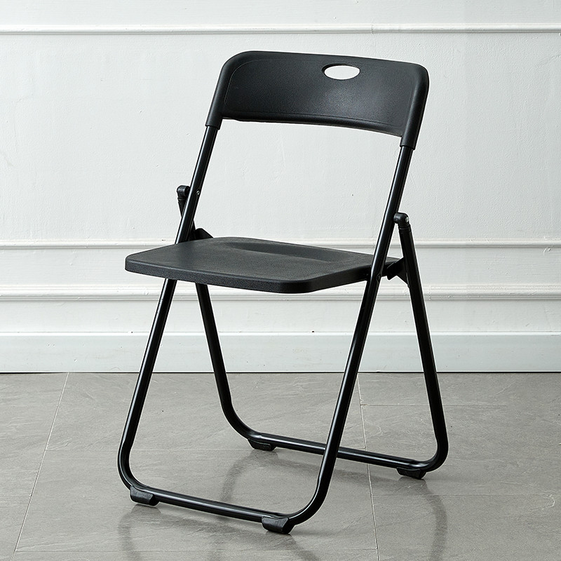 Folding chair home simple modern plastic photo chair dormitory office meeting training outdoor backrest chair stool