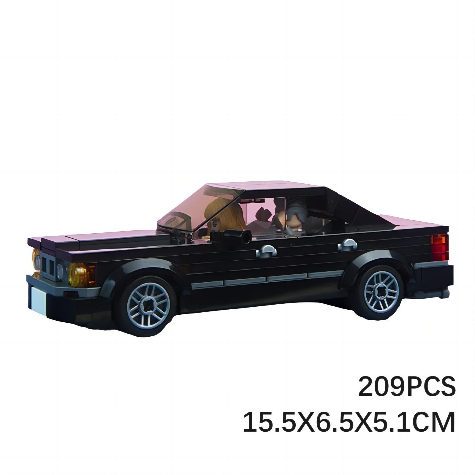 Picture of Compatible with Lego MOC building blocks suit speed Series 8 grid BMW M5 E34 retro sports car men's assembling gift
