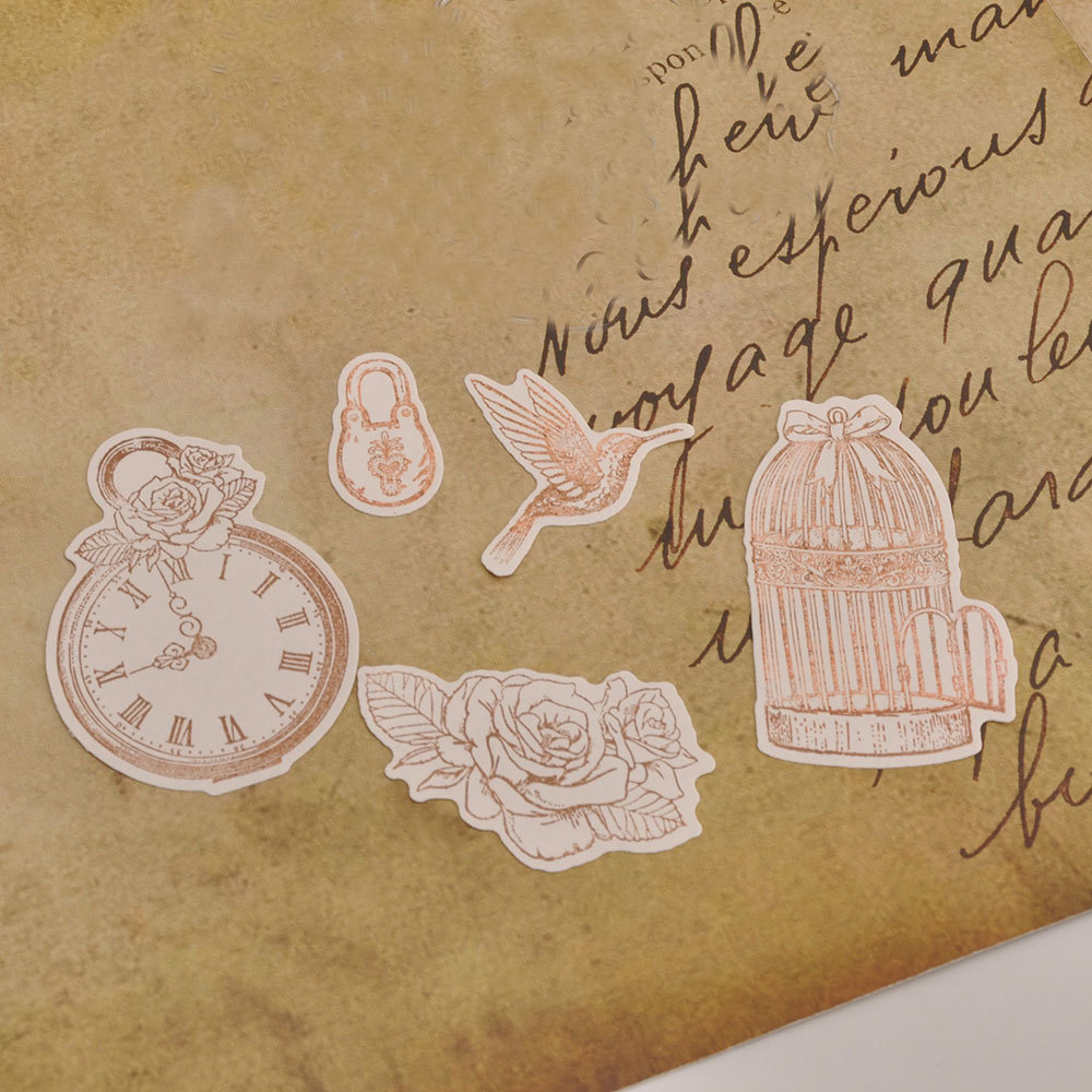 Picture of Transparent seal DIY Journal transparent seal rubber stamp T2000
