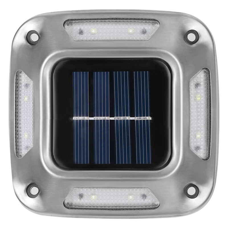 Solar Wall Lamp Outdoor Courtyard Garden Layout Lawn Lamp Decoration House Landscape Column Lamp Waterproof Ground Lamp