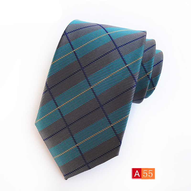 Picture of Source Factory Hot Jacquard Fabric Tie Men's Dress Business Suit Accessories Tie Wholesale