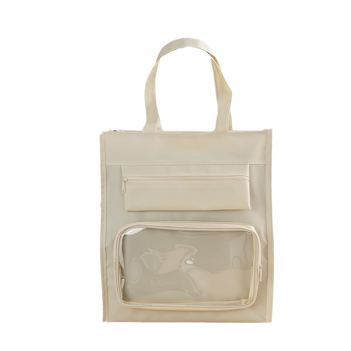 Picture of 2024 tutorial bag handbag carrying book bag primary school student file bag storage bag girl handbag simple