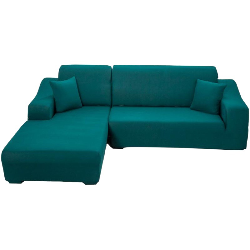 Nordic Solid Color Elastic Combination Sofa Cushion Cover for Imperial Concubine Three-person All-inclusive Fabric Anti-slip Leather Sofa Cover Cross-Border