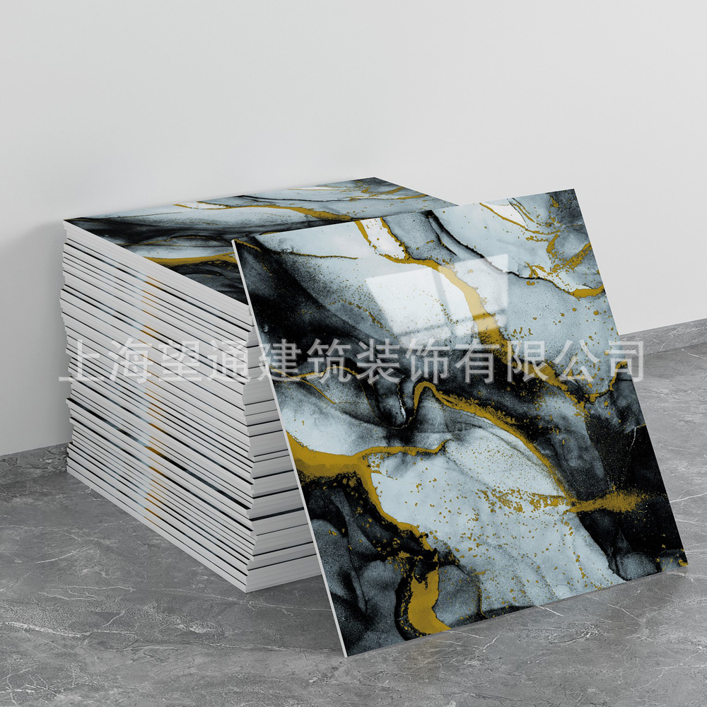 Picture of Cross-border factory 30X30cm for imitation tile stickers wall stickers self-adhesive wall decoration kitchen waterproof wallpaper