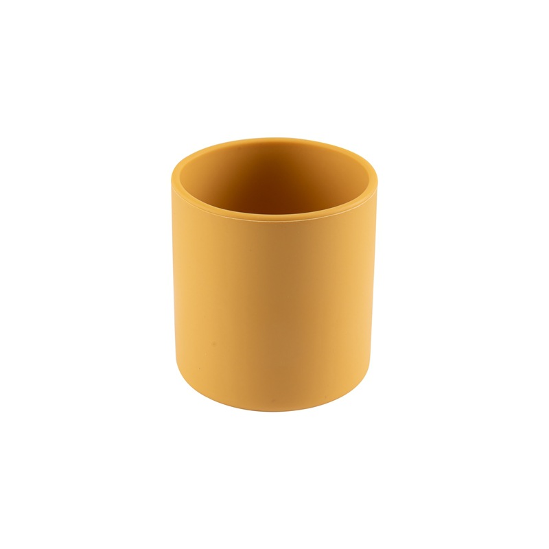 Picture of Infant Grade Silicone Drop-resistant Baby Water Cup Candy-colored Open Children's Water Cup High Temperature Resistant Baby's Learning Cup