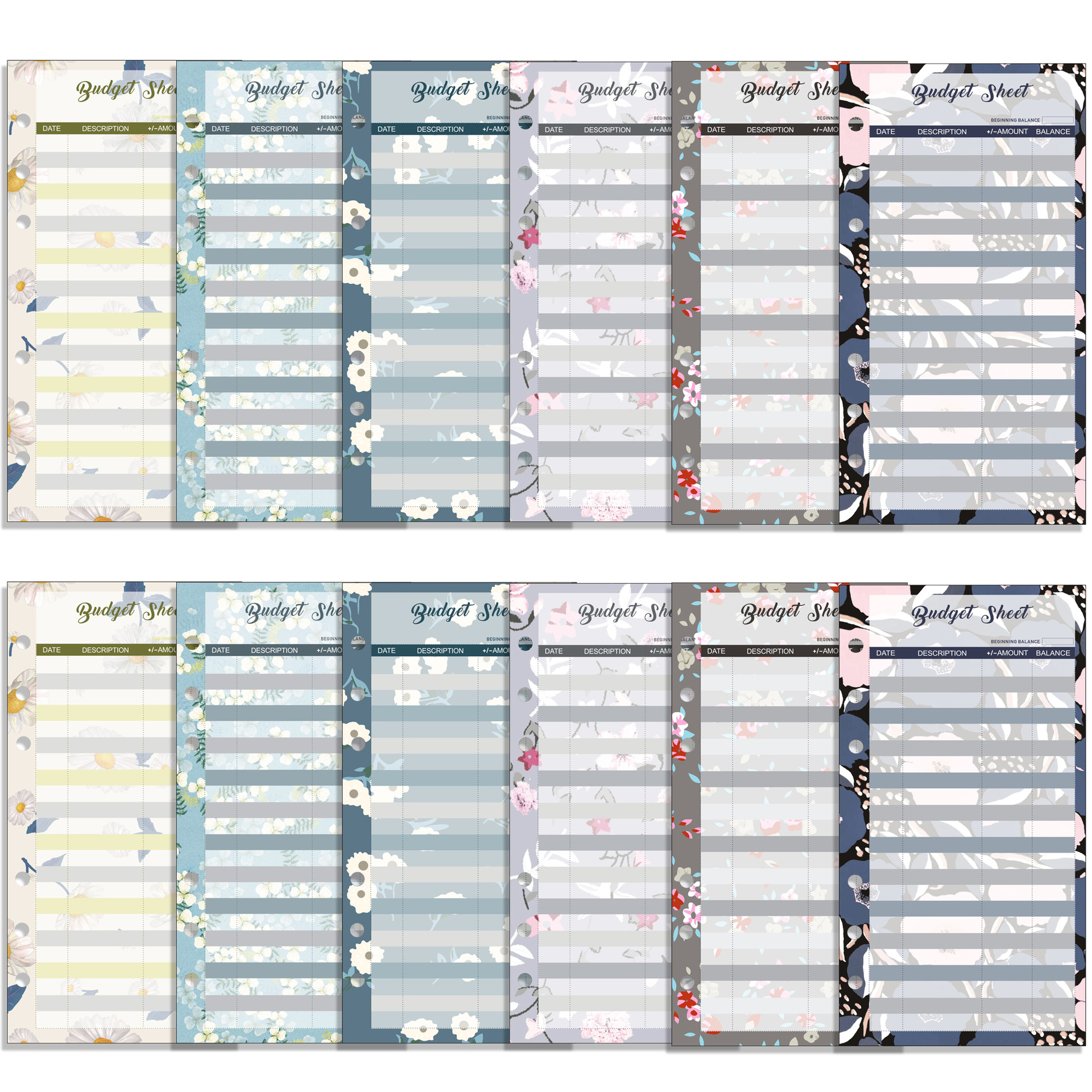 Picture of Cross-Border Supply of Perforated Budget Envelope Consumption Card Foreign Trade Accounting Budget Cash Envelope Consumption Card Paper in Stock
