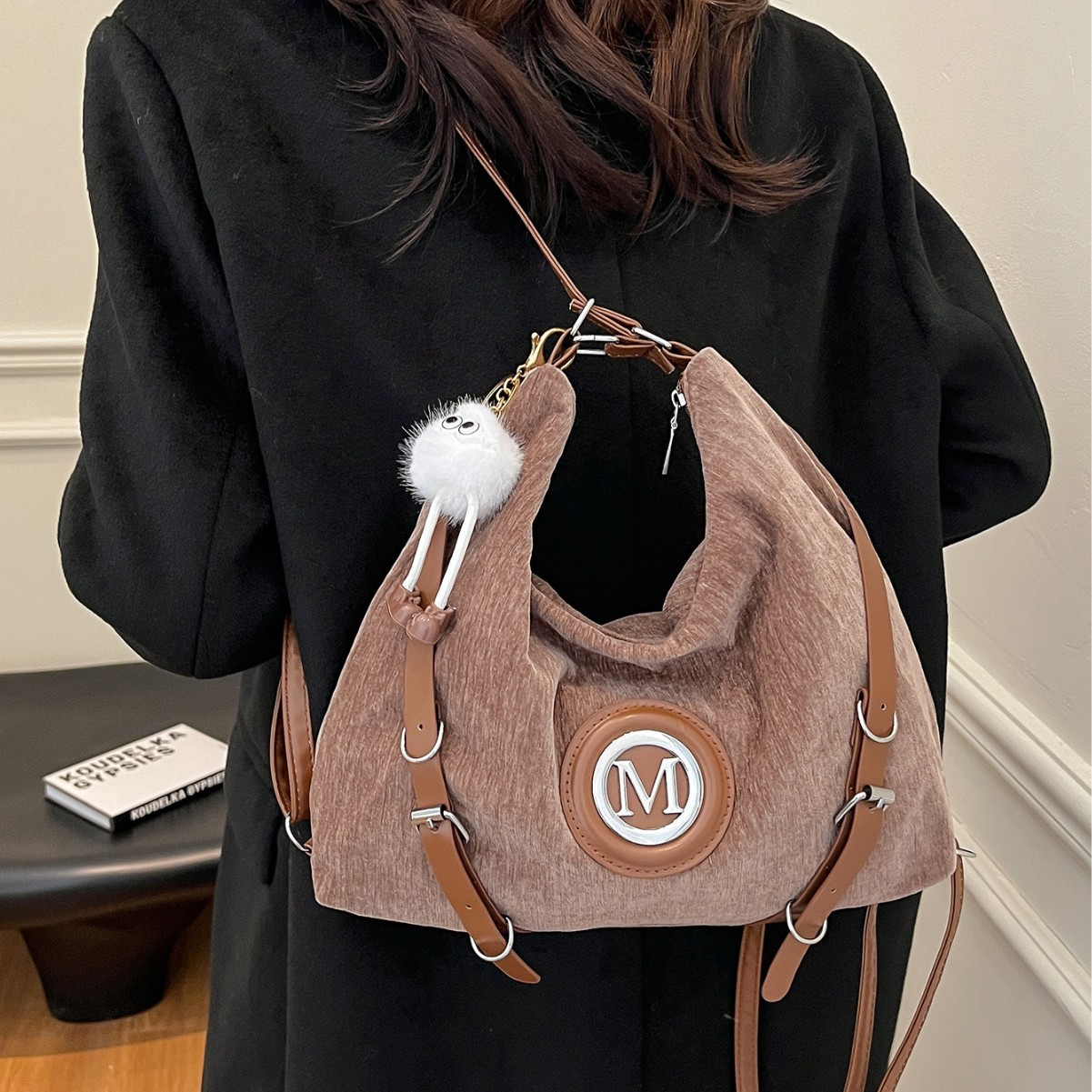 Picture of Large Capacity Bag Women's 2024 New Commuter Backpack Multifunctional Casual Shoulder Tote Backpack for Going out to Work