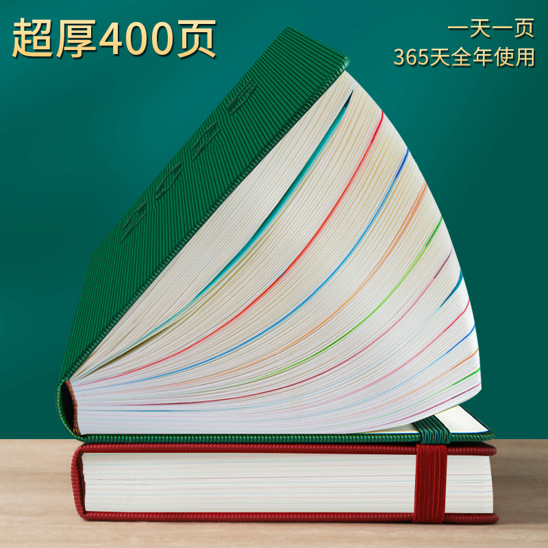 Picture of 2025 Schedule, 365-Day Daily Planner, One Page Per Day, Diary, Notepad, Time Management Notes