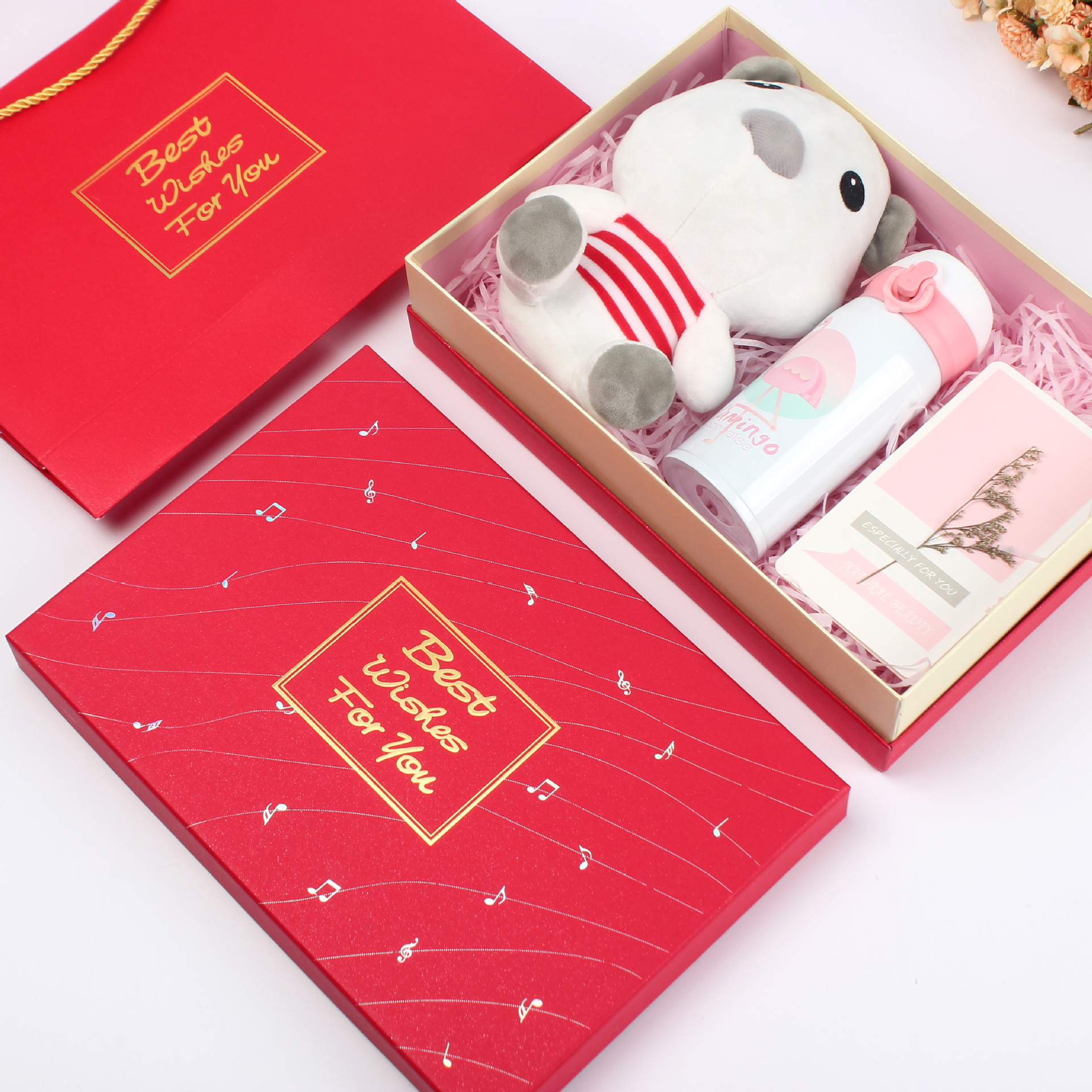 Blog company creative heaven and earth cover gift box holiday wedding gift box hand gift box can be printed