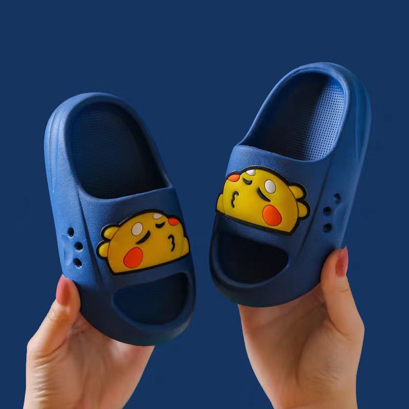 Picture of EVA Children's Slippers Cute Cartoon Boys and Girls Baby Children's Bean Shoes Big Children's Parent-Child Summer Slippers