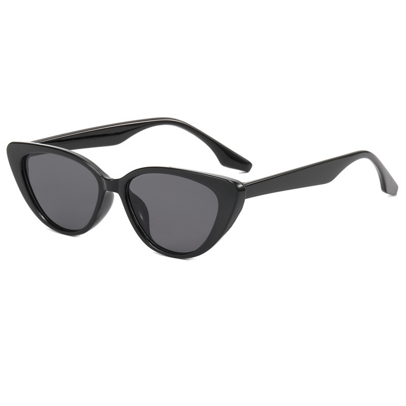 Picture of Pink Cat's Eye Sunglasses Women's Tea-colored Summer High-end New Style Sunglasses Men's Sunscreen Internet Popular Retro Fashionable Glasses