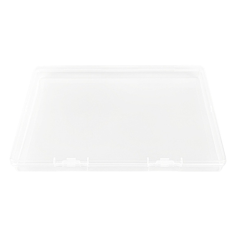 1.7 high rectangular transparent pp plastic Full Empty Box fish hook card storage box parts accessories plastic packing box