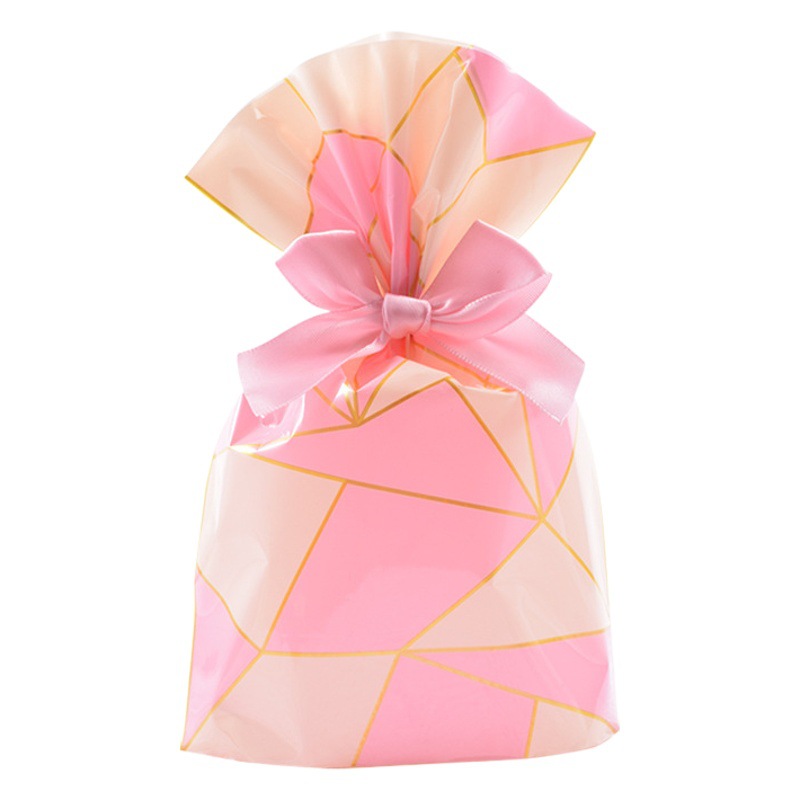 Thick translucent frosted large machine-sealed biscuit cranberry cookie moon cake bag 50 packing bags